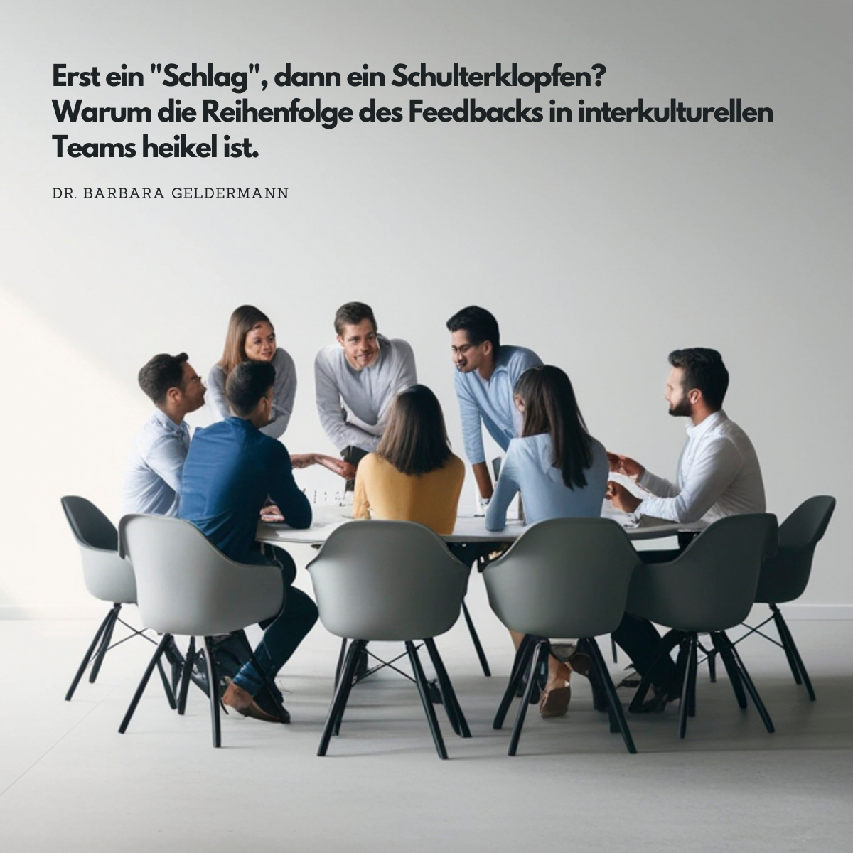 Feedback – zuerst das Negative oder das Positive?