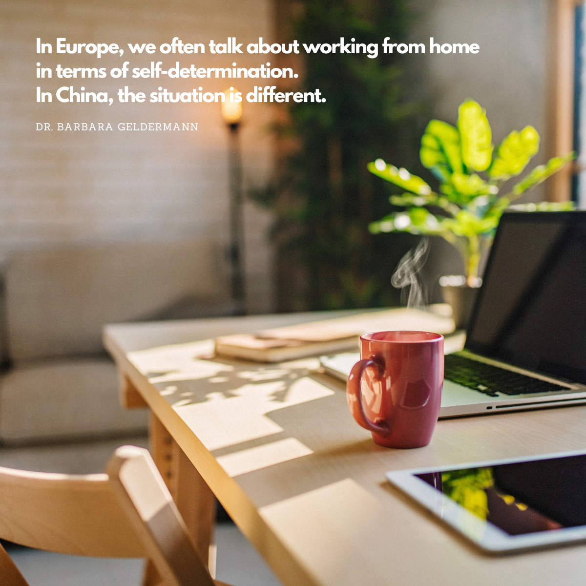 Home office is never just about where people work.